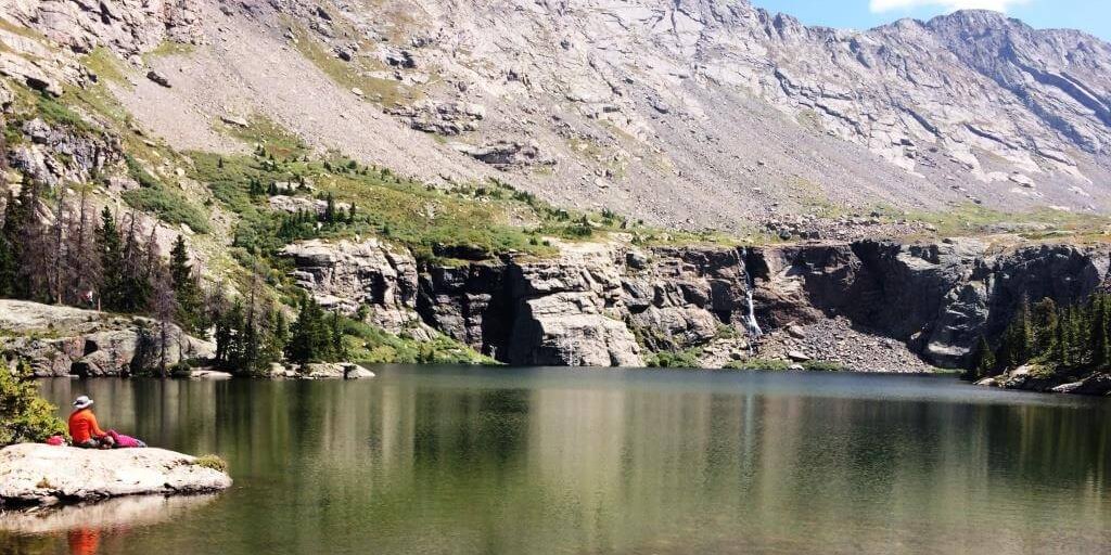 IMG_0106 cmpr crop Willow Lake Willow Lake above Crestone, CO