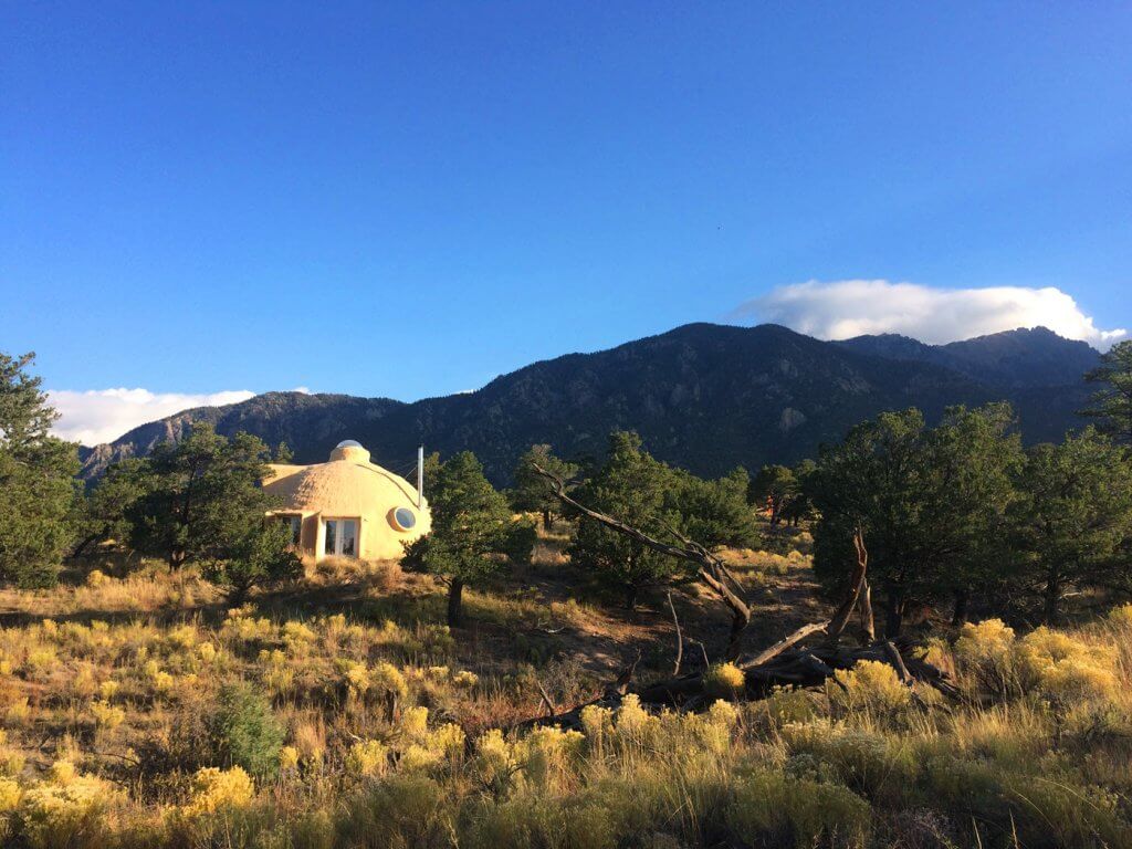 Delightful Dome Vacation & Retreat Rental Crestone Colorado Delightful Dome Vacation